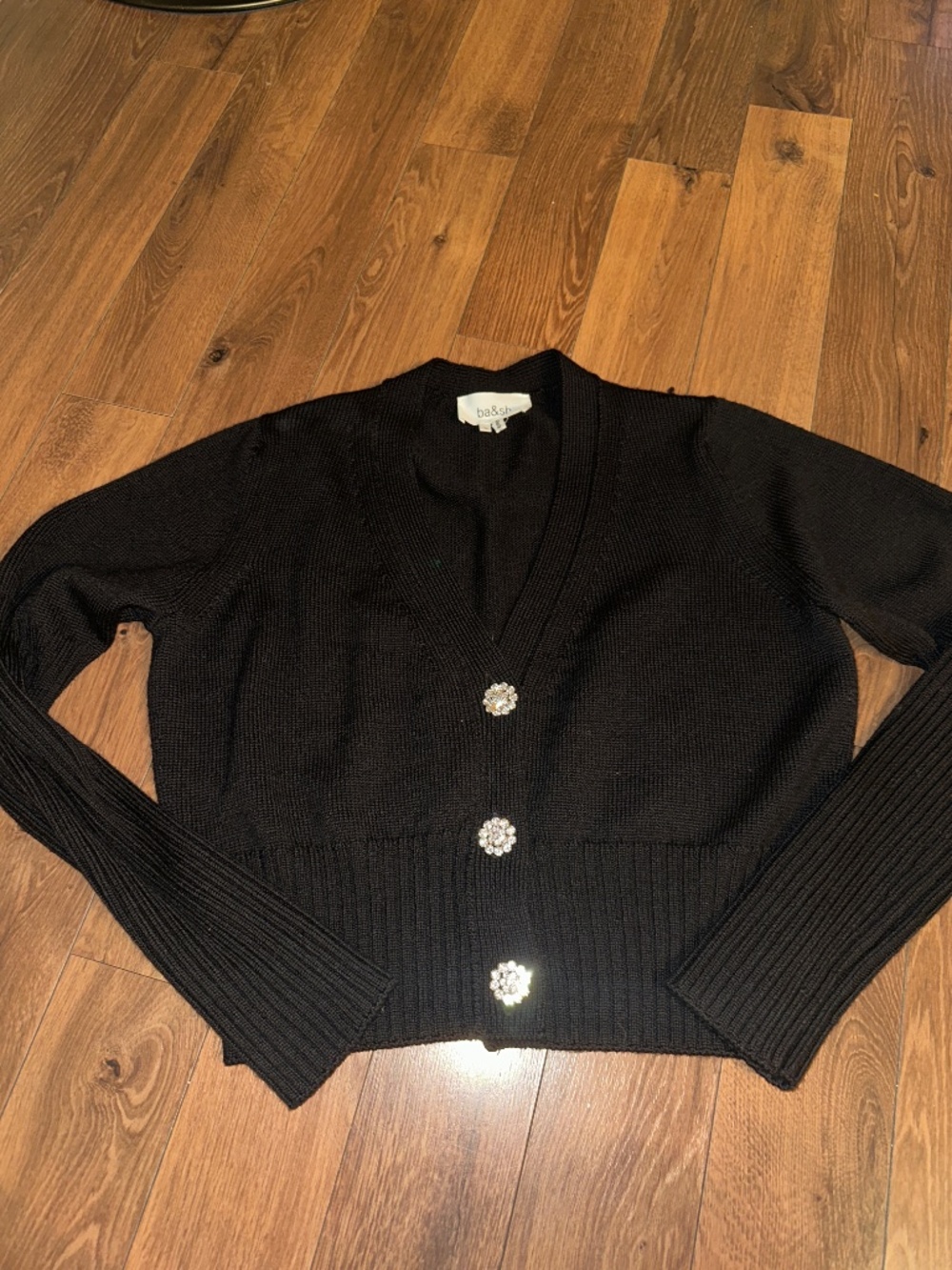BA&SH Tanda Cropped Cardigan.100% wool - Picture 7 of 10